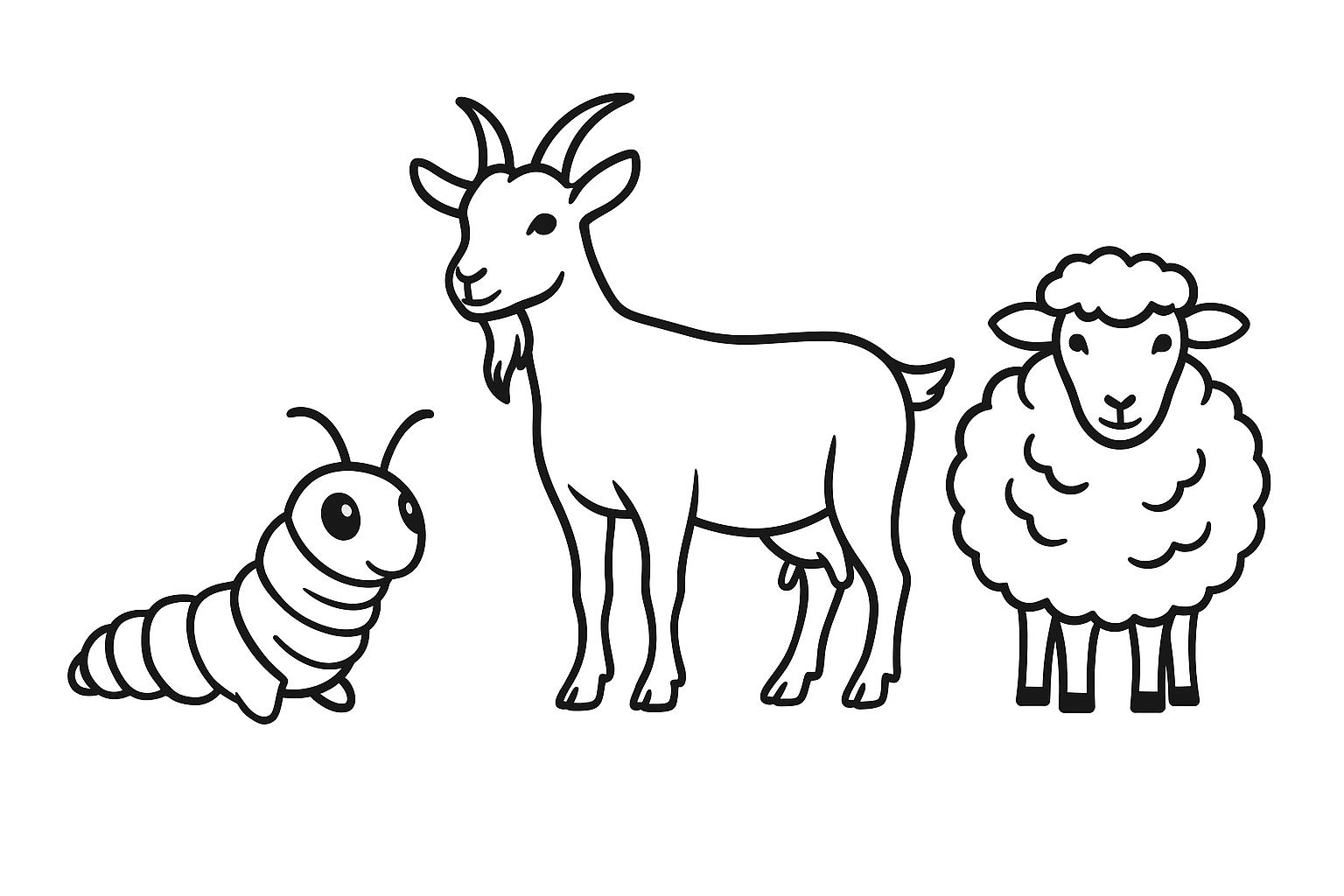 Symbol - hedvábí kašmír merino - bourec morušový, kašmírová koza a merino ovce