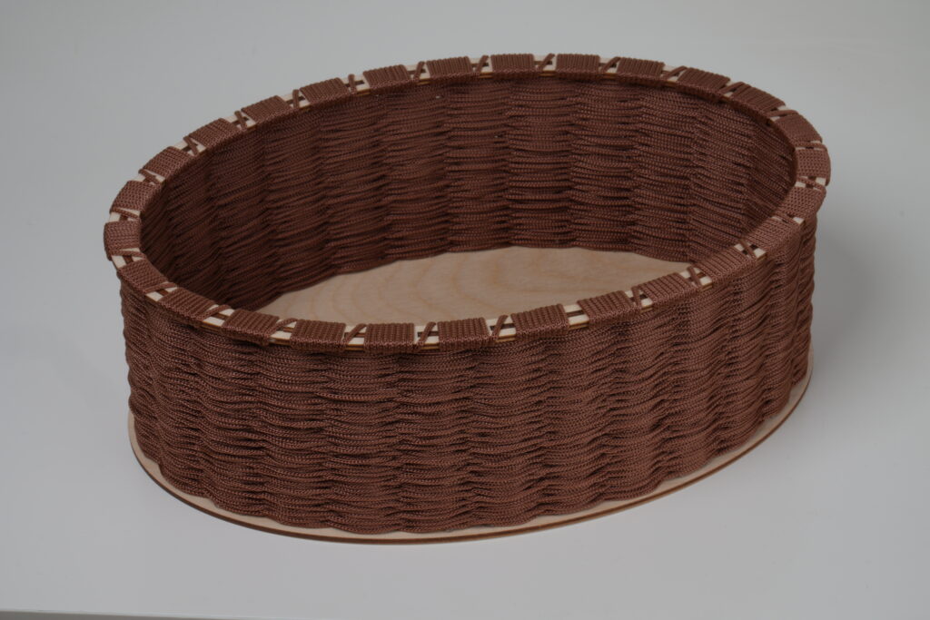 Vyplétaný ručně vyráběný košík Lecha.cz Handmade and Home Decor