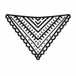 Symbol háčkované šátky
