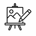 Symbol kresby a reprodukce, symbol kresby na zakázku