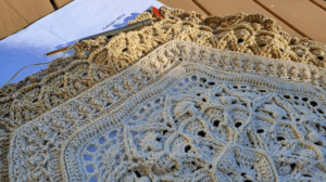 Zákulisí výroba háčkovaného šátku - LeCha.cz Handmade and Home Decor