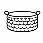Symbol šité výrobky - miska
